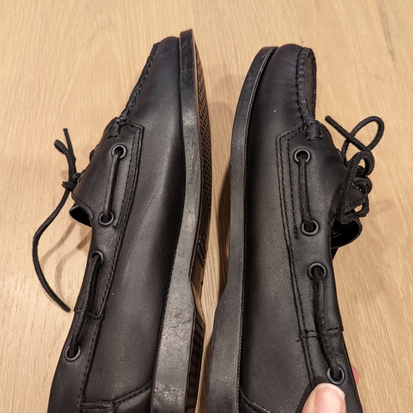 Black Sparkle Boat Shoes - Fisherman core - Picture 6 of 10